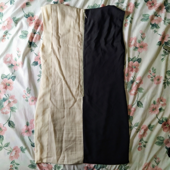 *SALE* Colorblock Sleeveless Lined Dress - Picture 3 of 9